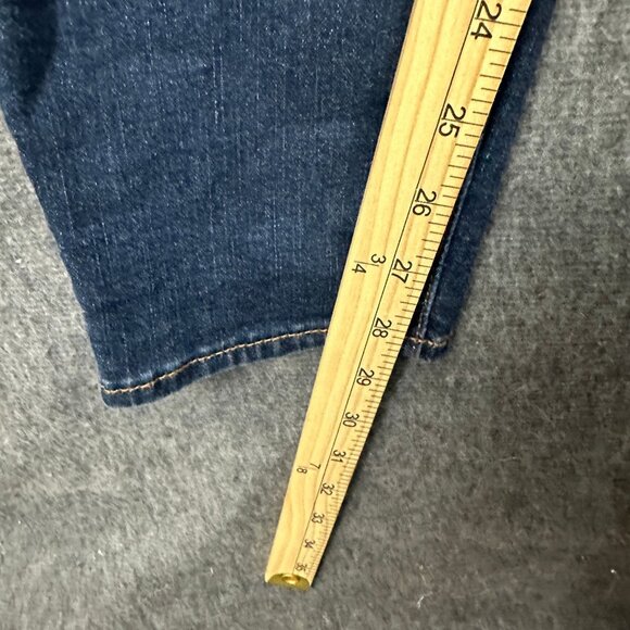 Social Standard By Sanctuary Womens 16/33 High-Rise Skinny Jeans Dark Wash - Picture 8 of 14